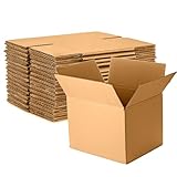 Wellpack Europe XXL Large Heavy Duty Cardboard Packing Moving Removal Shipping Storage Boxes Pack 5, Size 76x45x30cm - 103L