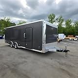 Mobile Food Truck with Full Kitchen and Refrigeration, Fully Equipped Food Trailer for Sale, Restaurant Equipment for Hot Dog Cart & Street Vending