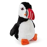Zappi Co Puffin Plush Toy (22cm) - Delightful, Soft Bird, Eco-Friendly for Playtime and Cuddles, Made from 100% Recycled Material