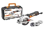 WORX WX439 500W 120mm Black and Orange Worx Saw Compact Circular Saw