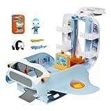 Octonauts Above & Beyond | Octoray Transforming Playset | 7 Pieces | 25+ Lights and Sounds, Multicolor, includes Figure, Playset, 3 Accessories, 3 AAA Batteries