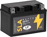 Landport SLA Ready To Use Starter Battery 12 Volt, 10 Ah/10hr, 175 CCA, AGM Technology-Ideal For Motorcycles & Powersport Vehicles Fits Yamaha FZS 600 Fazer (RJ02) 1998-2003 MS LTX12A-4