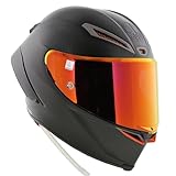 AGV Pista GP RR Helmet Electrum Mono Matt Black Carbon Red (2206)
