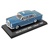Model car Mercedes 200D - Taxi Athens 1965 (1:43) - blue