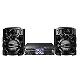 Panasonic SC-AKX710E-K 2000W Wireless Megasound Hi-Fi Speaker System with Bluetooth and Karaoke, Black