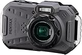 PENTAX WG-1000 (Grey) waterproof digital compact camera, designed for casual outdoor and underwater photography, waterproof to a depth of 15 meters, for up to one hour of continuous operation