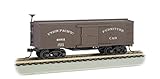 Bachmann Trains 15651 Old-Time Box Car-Union Pacific-N Scale, Prototypical Brown