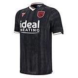 West Bromwich Albion F.C Adult Third Match Jersey, Black, S