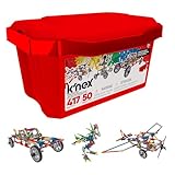 Basic Fun K'NEX | Creation Zone Building Set 50 Model | 417 Piece Educational Learning Kit with Storage Tub, Engineering Construction Toys for Kids 5 16511