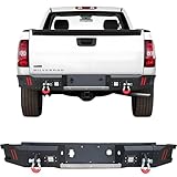 XJPZFC Heavy Duty Truck Bumper Bull Bar Grille Shroud Compatible for Toyota HILUX REVO VIGO, 3/16" Powder Coated Steel Bumper, Front Bumper Replacement Quick-Release Bolt-on Type Bumper Kit