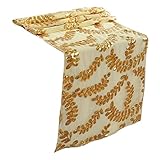 CLUB BOLLYWOOD® Sequin Table Runner Decor 11.81X108.27Inch Gold| Christmas & Winter | Table DÃƒ©cor & Serving Piece| 1Pc Rectangular Sequin Table Runner.