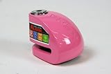 Xena XX6 Disk Lock Motorcycle Scooter Alarm Pink
