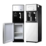 Water Cooler-Freestanding Mains Fed Unit Loading Water Dispenser,Hot And Cold/Ice Water Cooler Dispenser,mains Plug Socket Required For Home And Small Business Use