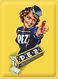 DekoNo7 Tin Sign 40 x 30 cm Vintage Retro PEZ Peppermint