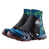 TRIWONDER Trail Gaiters for Men Women Hiking Gators Sandproof Leg Ankle Gaiters for Walking Running (Green)