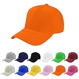 Aomig Baseball Cap for Men, Classic Plain Baseball Hats Polo Style Hat, Adjustable Sports Casual Cap Breathable Summer Sun Visor Hat for Outdoor