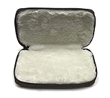 Brown Leather Fly Fishing Fly Wallet 7" x 4" Comes in Kraft Gift Box (No Personalisation)