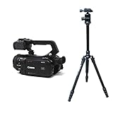 KamKorda Tripod + XA75 Professional UHD 4K Camcorder with Dual-Pixel Autofocus, Mini-HDMI and 3G-SDI Outputs, 1" CMOS Sensor, DIG!C DV 6 Processor, Up to UHD 4K30 Video Recording + 2 Year Warranty