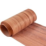 0.2mm Natural Brazilian Rosewood Veneer with Straight Grain - 2.5x0.23m (98x9inch) - Perfect for Speaker Decoration, Furniture Restoration, Home DIY, Wall, Cabinet & Door Covering
