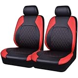AFHGZZB 2pcs Car Front Seat Covers, for Audi TT RS Roadster/Audi TT Coupe 2010-2023 Cars Seat Protector Covers, Comfortable and Breathable, Nonslip Interior Accessories,D