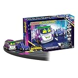 Micro Scalextric Car Race Track Sets for Kids Age 4+ - Batwheels Prank vs Bam Themed Construction Set, Battery Powered Racing, Slot Cars Kids' Play Vehicles - Mini Toy Tracks for Boys