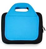 Kroo 1857 Blue NEO Cube with Dual Pockets for 10.2" Netbook