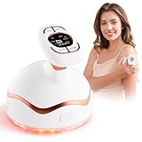 CARER BEAUTY 6 in 1 Cavitation Machine Anti-Cellulite Massager with Ultrasound RF EMS Red and Blue Light Vibration for Cellulite Reduction and Skin Firming