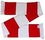 Arsenal Fans Red and White Traditional Bar Scarf