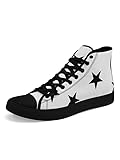 Custom High Top Canvas Trainers – Printed, Patterned & Plain Styles | Lace-Up Casual Shoes | Personalized by Request