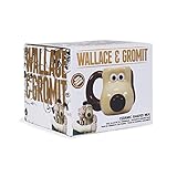 Aardman - Shaped Mugs - Aardman Wallace and Gromit Shaped Mug - Gromit