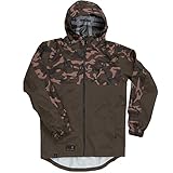 Fox Aquos Tri Layer Jacket Camo Waterproof Fishing Clothing (XXXL)