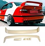 Auto Perfectionists UK Rear Boot Spoiler Wing Trunk Drift Body Kit Compatible With BMW 3 Series M3 E36 GT GTR 1990-2000 ABS Unpainted