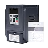 Jadeshay Variable Frequency Drive, 2.2KW Single Phase to 3 Phase Converter 220V to 380V Output VFD Motor Speed Regulator for Motor Speed Control
