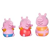Toomies Peppa Pig, Mummy Pig, Peppa & George Bath Squirters, Baby Bath Toys, Kids Bath Toys for Water Play, Fun Bath Accessories for Babies & Toddlers, Suitable for 18 Months, 2, 3 & 4 Year Olds