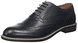 Thomas Crick Men's 'Cardew' Brogue Formal Leather Shoes, Comfortable, Durable, Stylish, Classic Premium Leather Shoes with Classy Embroidered Upper (Black, Tan)