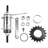 Single Speed Coaster Brake Hub with 36 Spoke Holes and 18T Sprocket Assembly