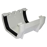 FLOPLAST 114mm Square Union Gutter Bracket - White