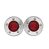 SEACLOUD 2Pcs Custom Putter Weights for Scotty Cameron Select Newport Studio Design Clubs Head (10gx2,Red)