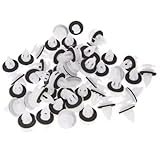 51418224768 BMW E34 E36 E38 E39 E46 M3 M5 Z3 X5 Car Accessories Door Panel Clips with Seal Ring, Interior Door Trim Fasteners, 50-Pack