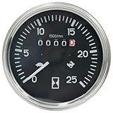 Complete Tractor Massey Ferguson Tractor Counter/Clockwise 1207-7001 Tachometer Compatible with/Replacement for Massey Ferguson 240, 253, 260, 261, 270, 282, 283
