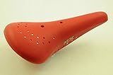 PCM OLD SCHOOL BMX BURNER BIKE SEAT 80’s VISCOUNT TYPE MX SADDLE SOUGHT COLOUR RED