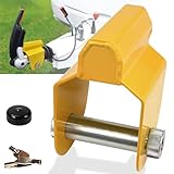 VXVMN Trailer Hitch Lock, Heavy Duty Alko Hitch Lock Trailer Lock High Security Trailer Lock Hitch Anti Theft for Securing AKS1300/2004/3004 & AK130/160 Trailer Hitch, Must Have Caravan Accessories