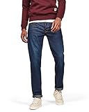 G-Star Men's 3301 Straight Jeans, Blue (dk Aged 51002-4639-89), 36W / 32L