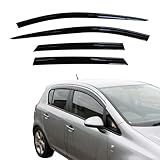 AUTO CLOVER Wind Deflectors Set for Vauxhall Opel Corsa D/E 2006-2019 5 Door (4 pieces)