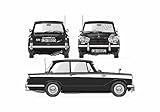 A4 Photo Blueprint Triumph Vitesse 6 Sedan 1962