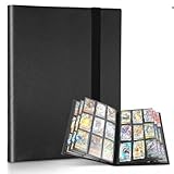 9-Pocket Trading Card Binder, 30 Pages Holding 540 Pockets, PU Trading Card Album Card Folder Card Binder Holder Album for MTG, TCG, Pokemon Yu-Gi-Oh, Basketball Sports Cards, Game Cards