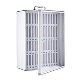 Handy Safe with Handle, Aluminum Alloy Phone Vault for Gym, Office & Classroom - Secure Storage Solution for Devices, Ideal for School & Fitness Enthusiasts