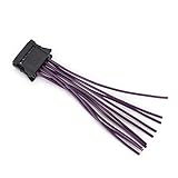 Car Heater Blower Resistor Wiring Loom Connector for 2, Exact Fit 8200729298 for Scenic MK2