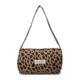 BAUIOREAD leopard print bag,leopard print clutch bag jacquard handbag, animal print cheetah print purse
