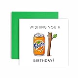 Huxters Funny Birthday Card for Friend - Have a Fantastick Birthday Card for Her - Women gift Card 14.8cm (Friend)